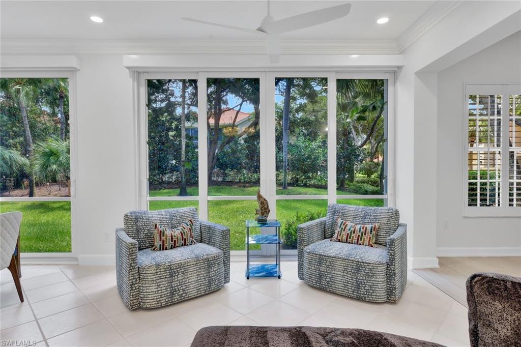 So many special spaces to relax and admire the views.