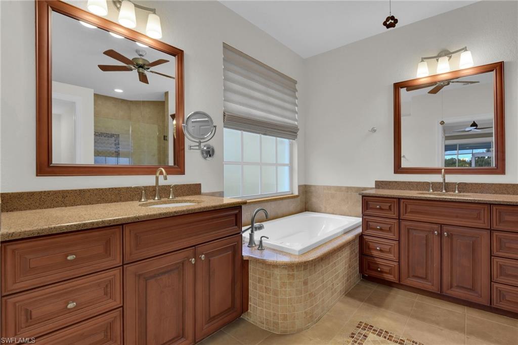 Primary Bathroom dual vanities