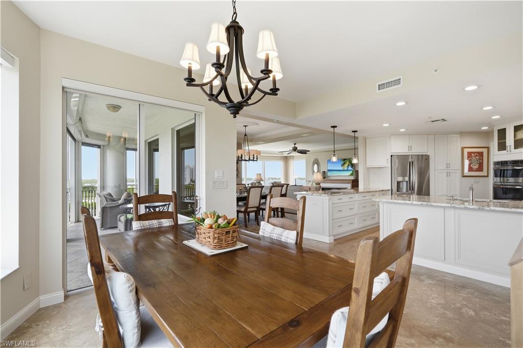 A great entertaining setup—the dining area connects beautifully with the kitchen and living space.