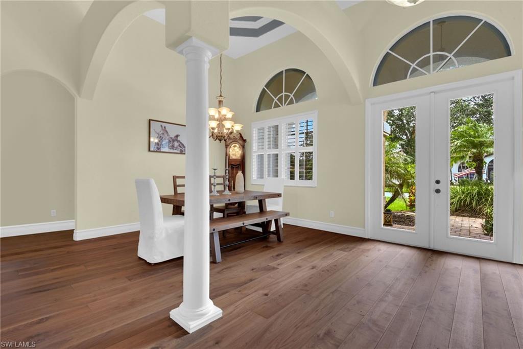 French Door Front Entry