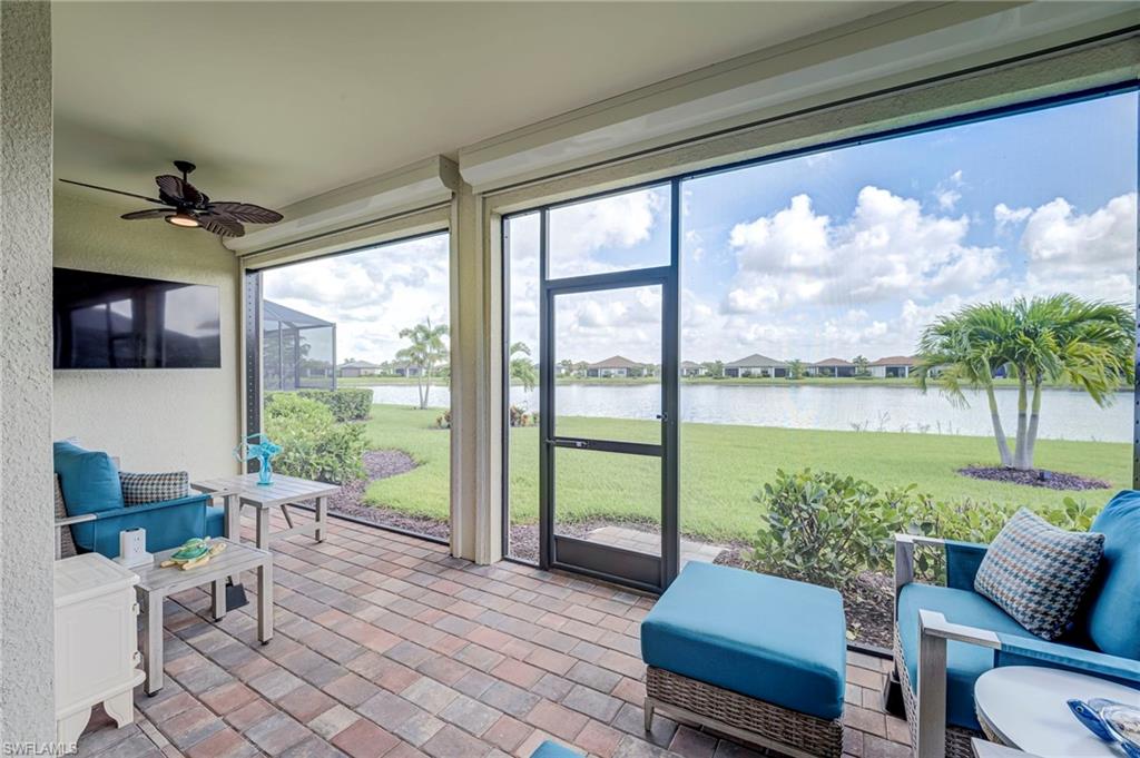 Storm Smart Screens provide shade/privacy too