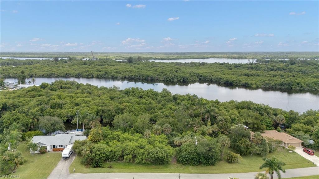 Expansive water frontage with lush natural surroundings