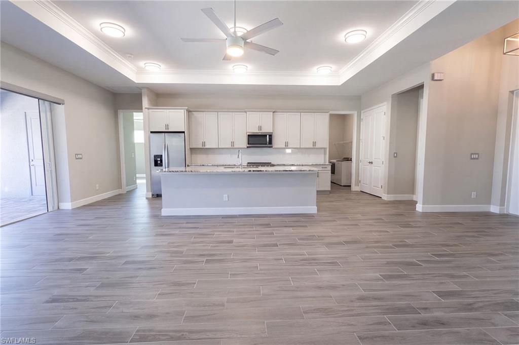 Family Room and Kitchen