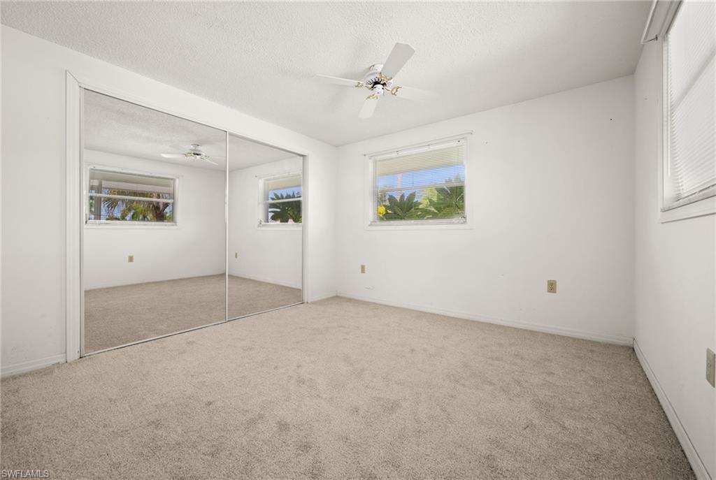 Bedroom 2 has two windows for lots of natural light