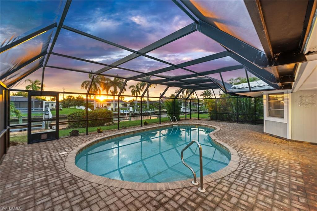 Have a swim while you watch the sunset
