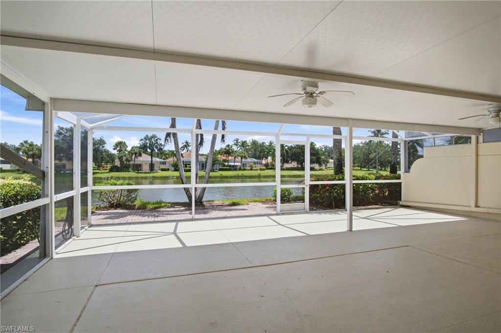 HUGE SCREENED LANAI overlooking the water.