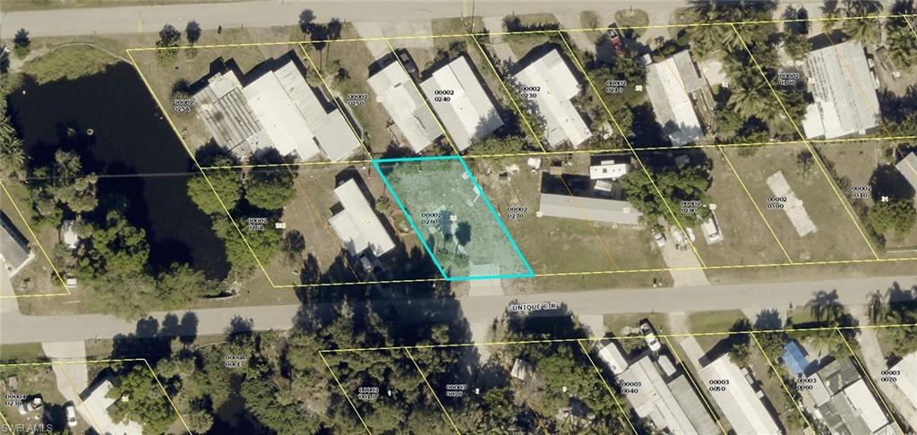 Property Plat Map. Indicating the property boundaries within a subdivision