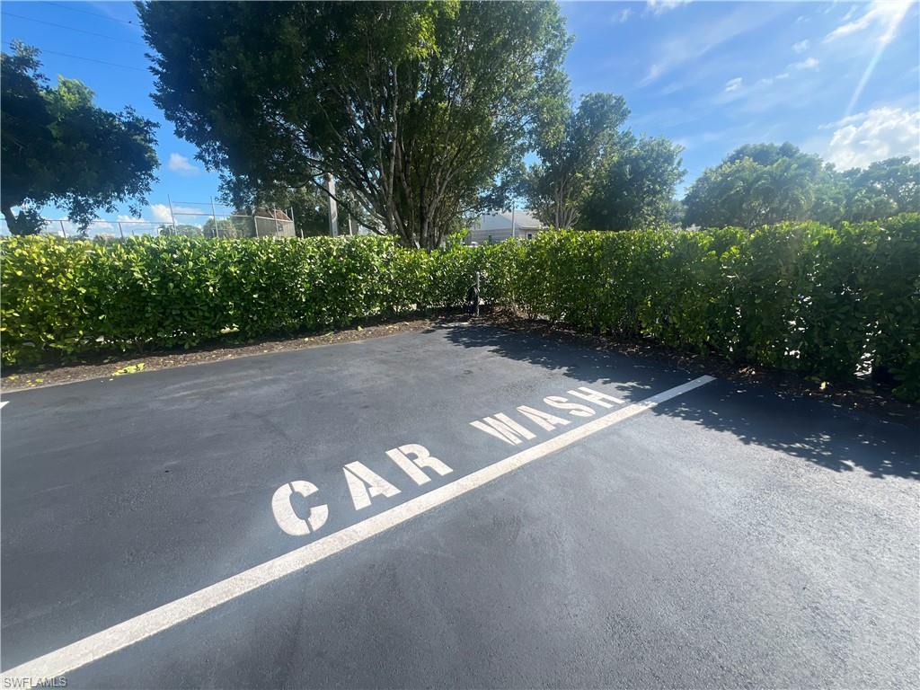 Car wash area