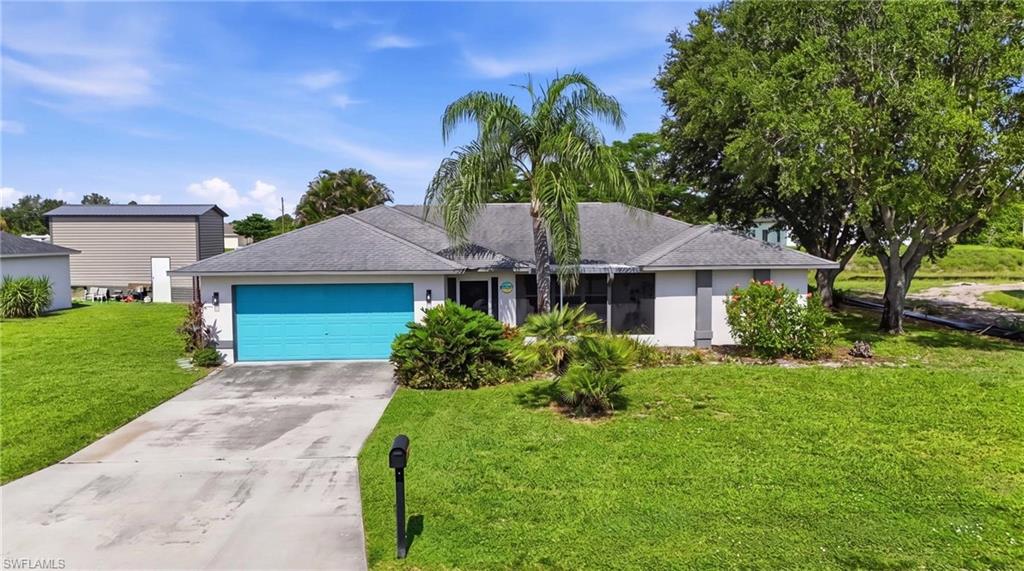 Landscaped and great yard on a quiet street
