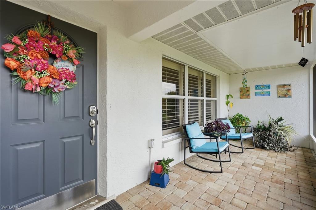 Enclosed front porch