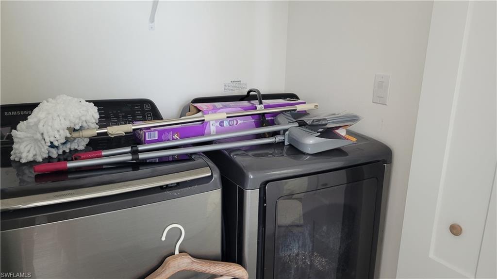 Laundry closet