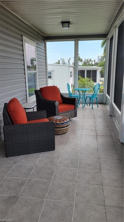 Enclosed porch