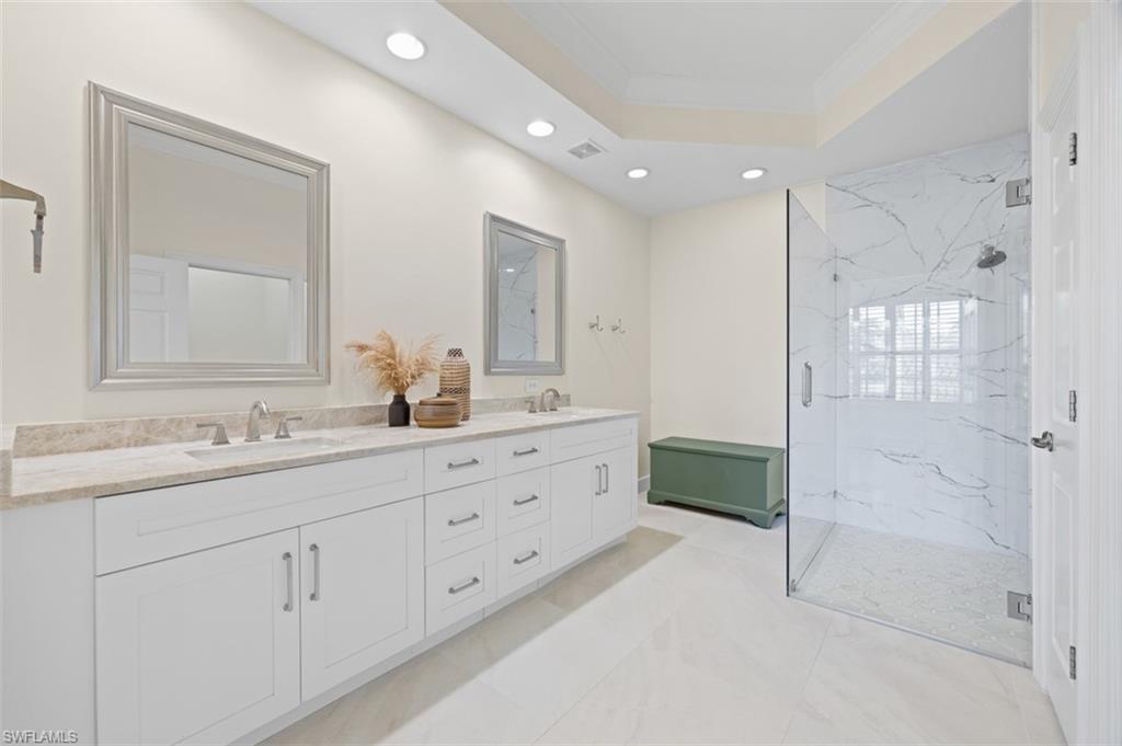 Fully renovated primary bathroom - no shortcuts here!