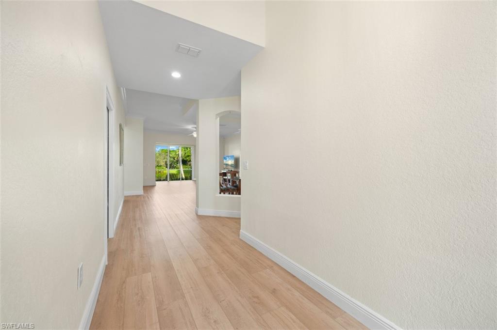 Inviting entry into the renovated 1st floor residence.
