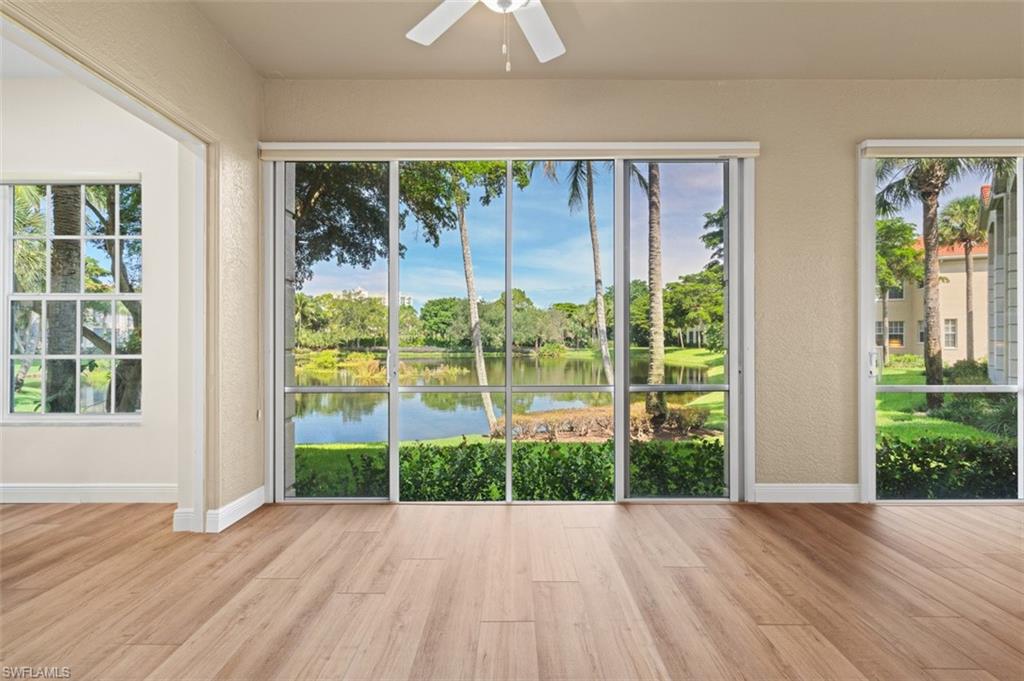 Lanai has been enclosed and fully integrated into the living area by removing sliders.