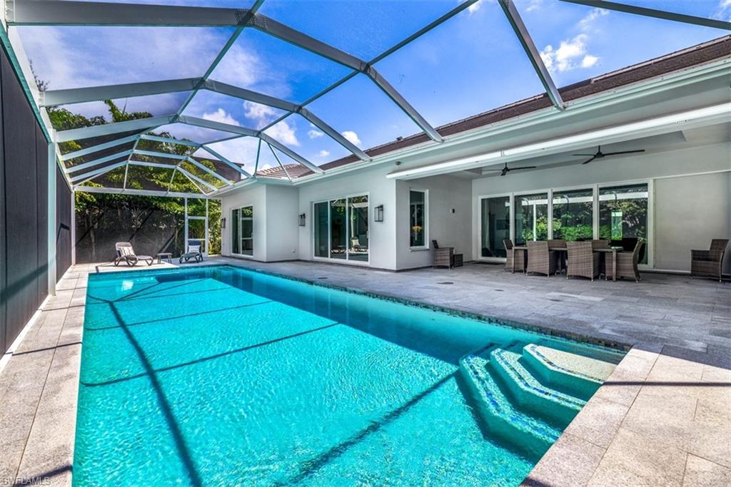 Pool Area with granite tiles