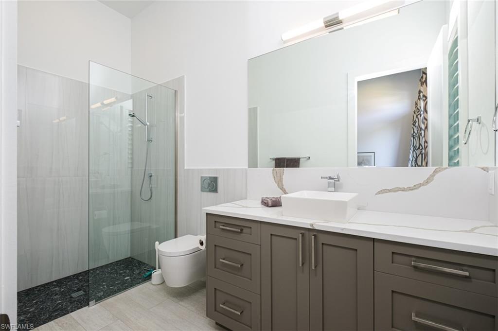 Attached bathroom