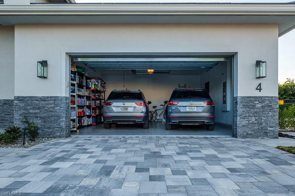 Oversized two car garage