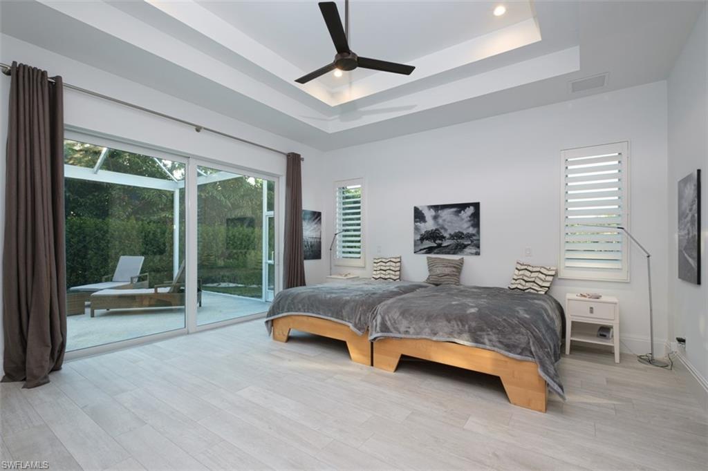 Spacious master bedroom