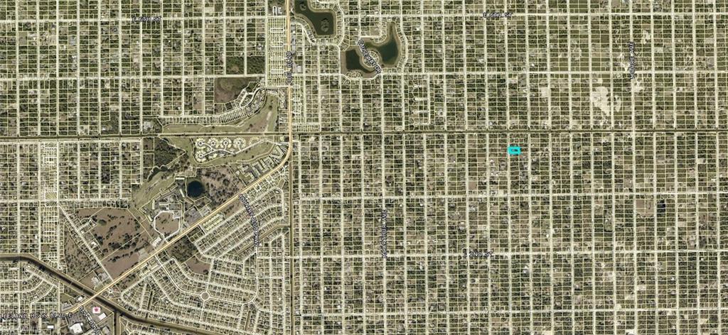 Aerial Map. Displaying the property's location within a grid-patterned development