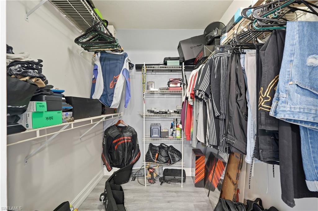 Primary walk-in closet