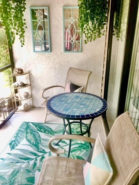 Screened lanai