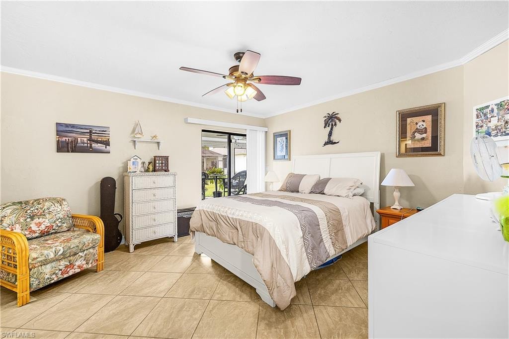 Neutral-toned walls and tile flooring
