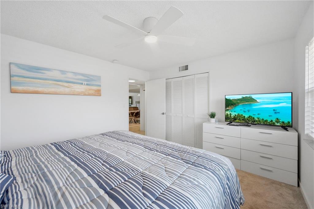 3rd Bedroom with King Bed & TV