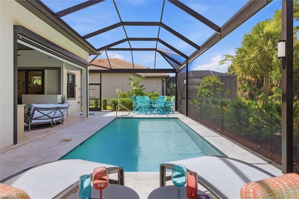 Sparkling Pool with Extra Deck space