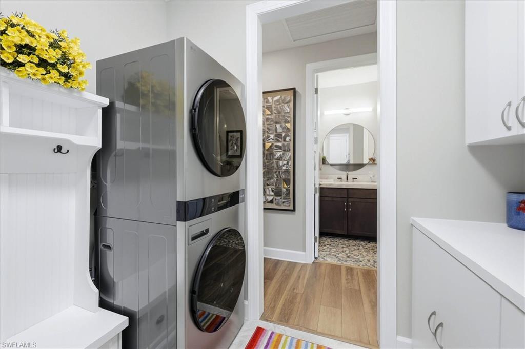 New LG Studio Stackable Front Load Washer/Dryer