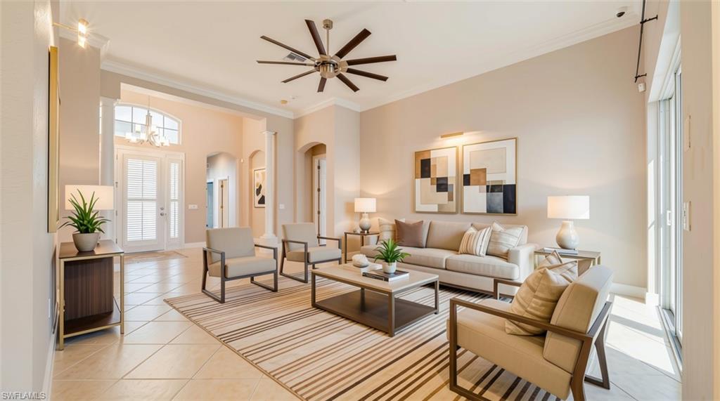 Living Room - Virtually Staged