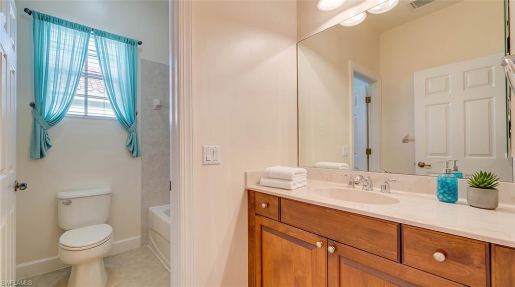 Guest Bath 1 - Virtually Staged