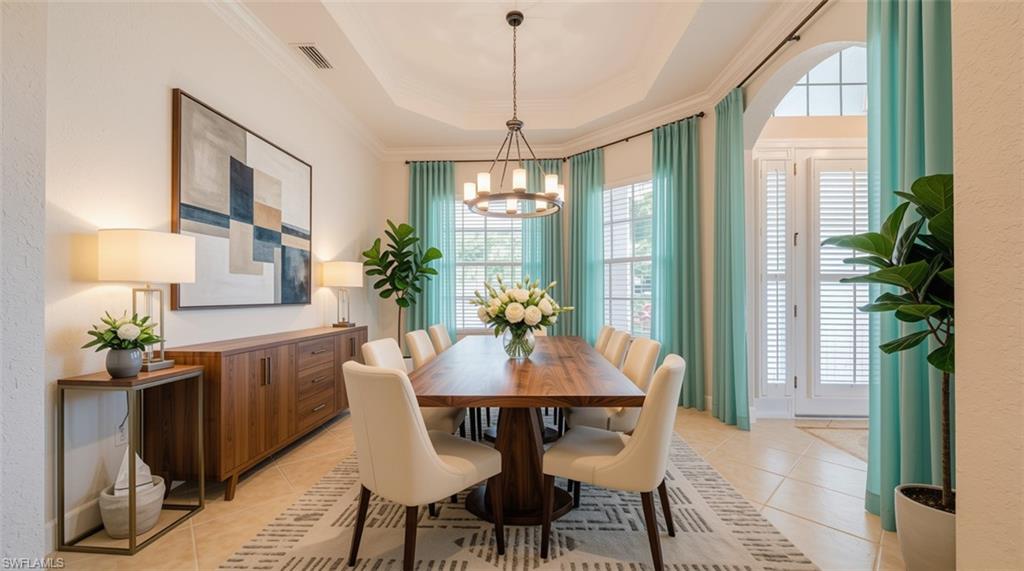 Dining Room - Virtually Staged