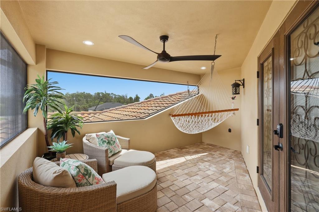 Private balcony off guest suite