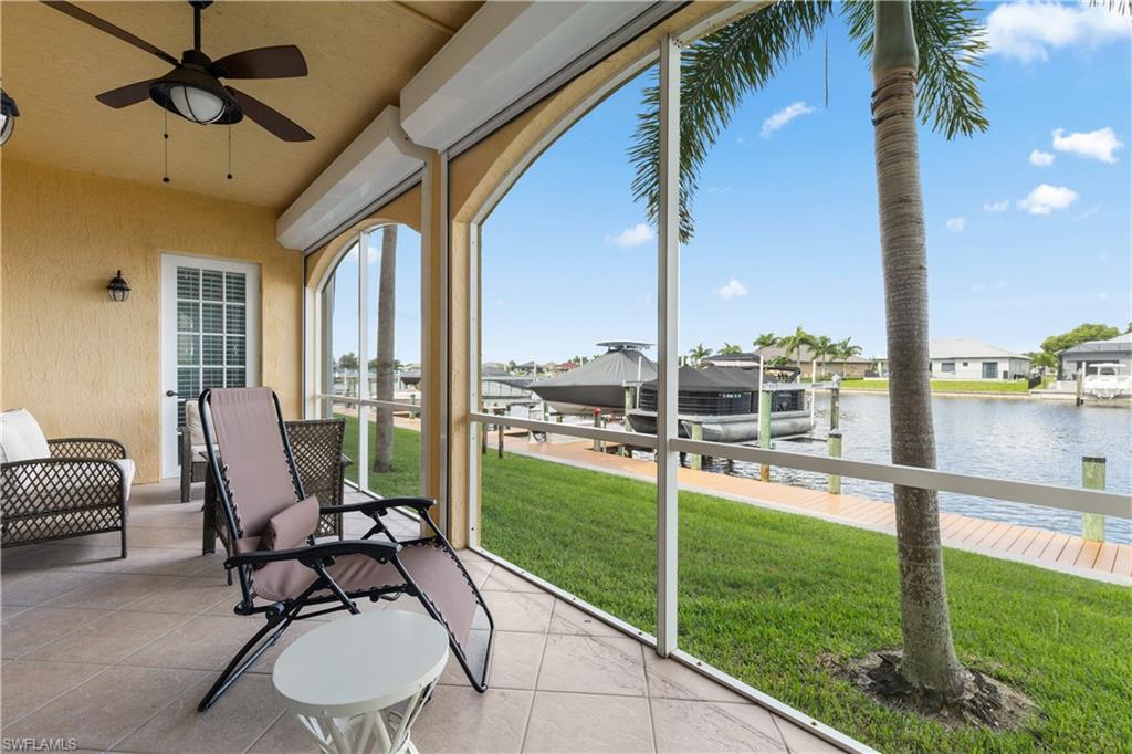 Large Screened Lanai With Fantastic Waterfront Views