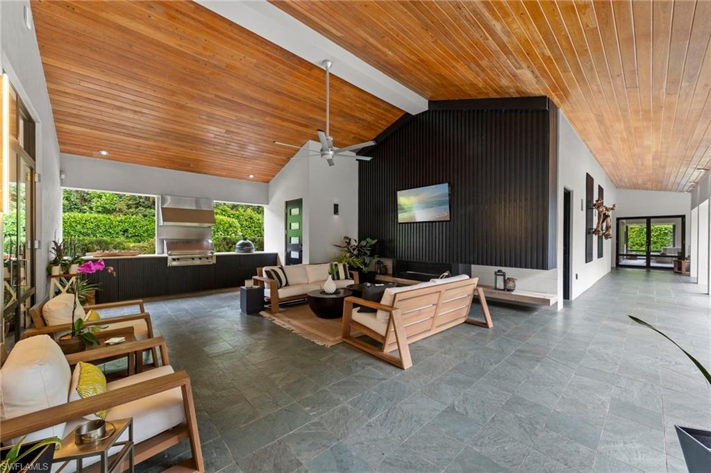 Outdoor covered patio