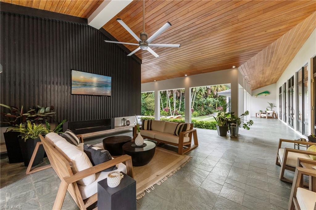 Outdoor covered patio