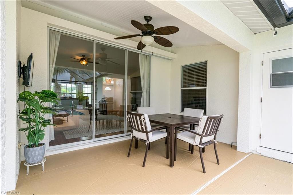 Outdoor Living with TV &  Entertianing Space