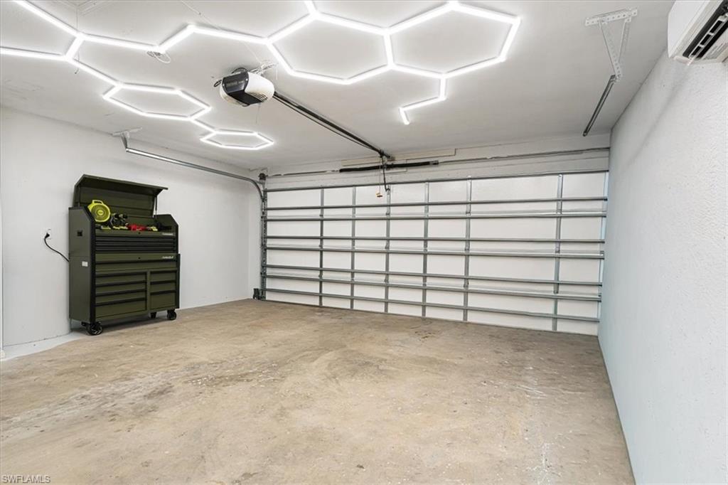 Large 2 Car Garage with Mini Split AC