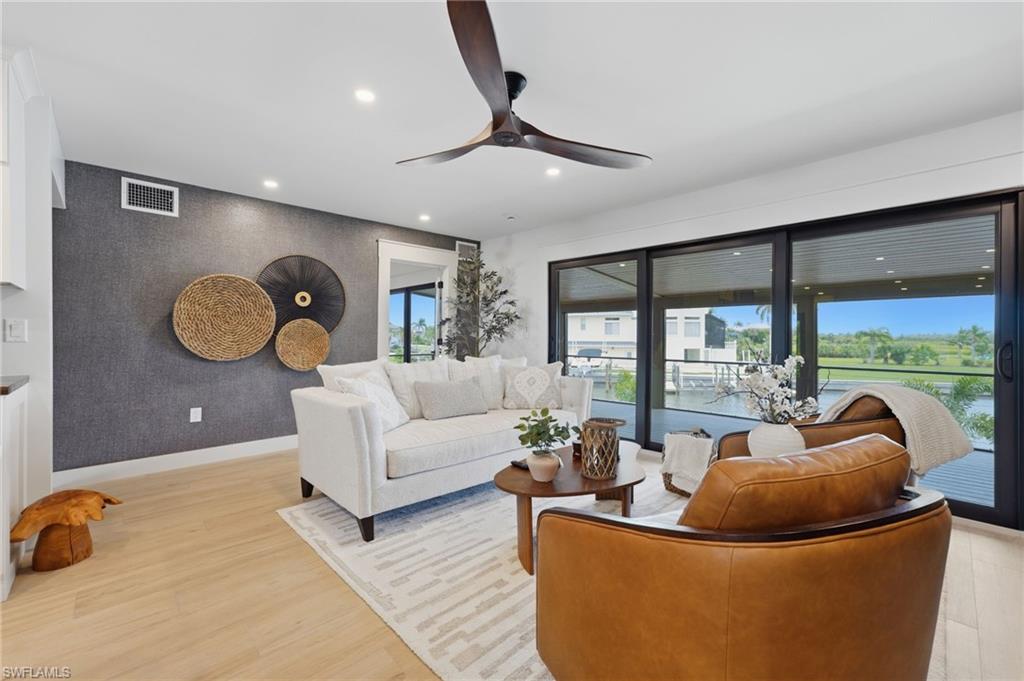 virtually staged rear balcony 2nd floor