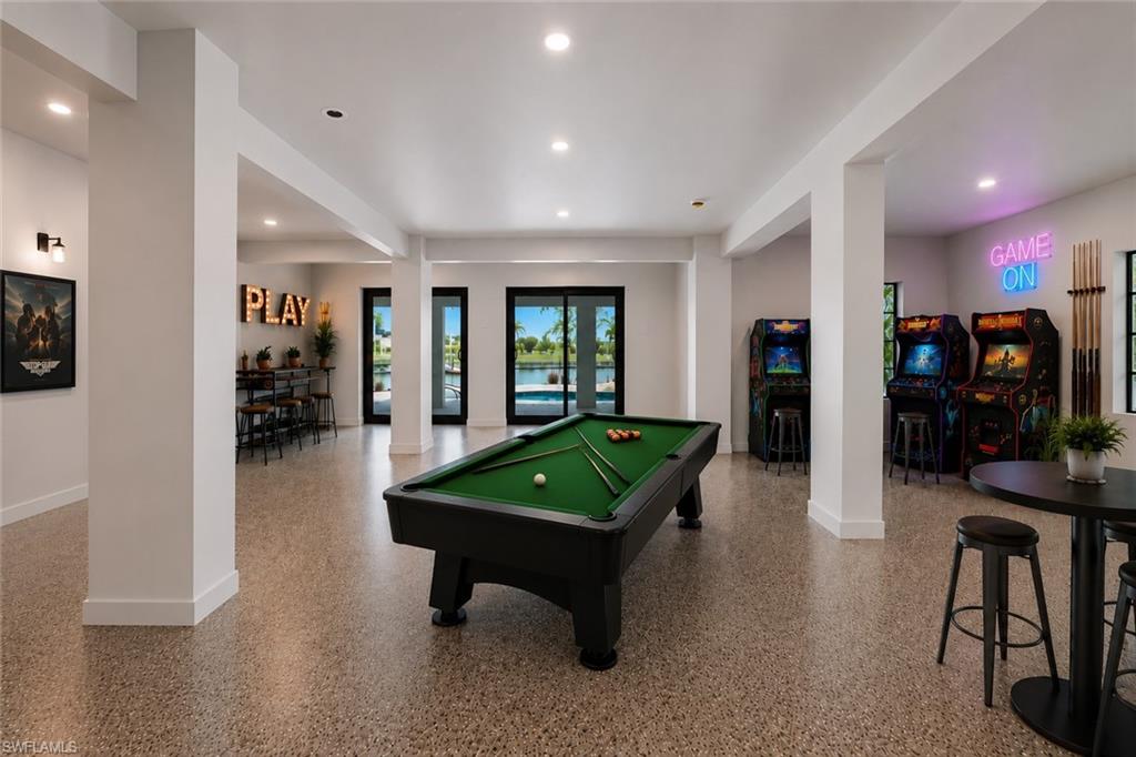virtually staged first floor