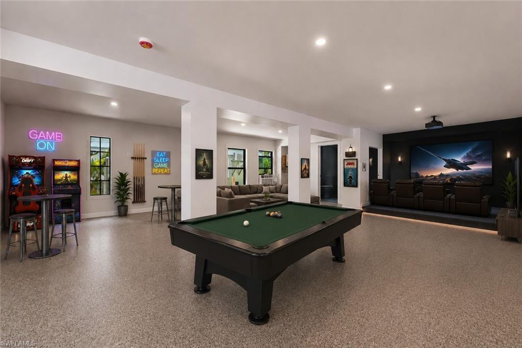 virtually staged first floor