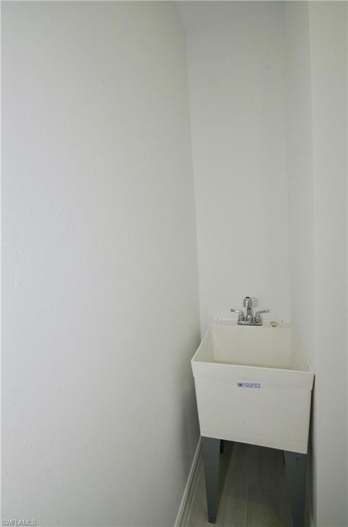 Utility Sink in Laundry Room