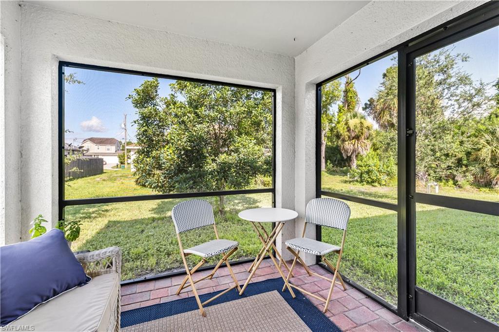 screened lanai