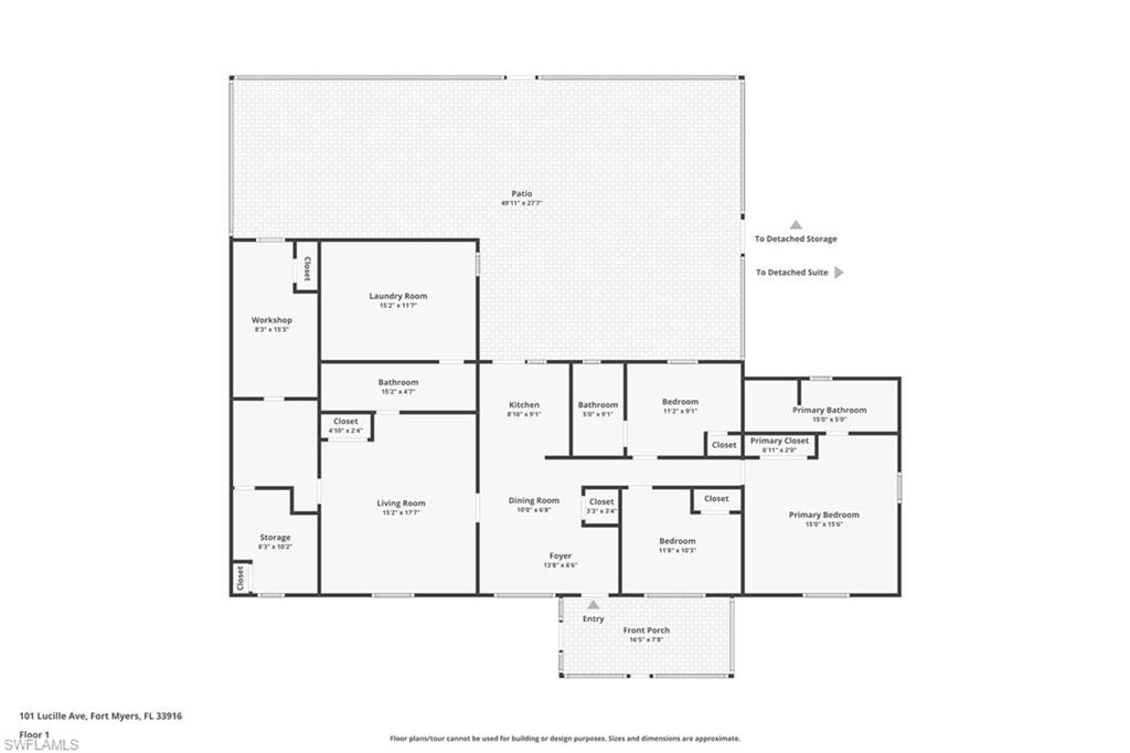 View of room layout