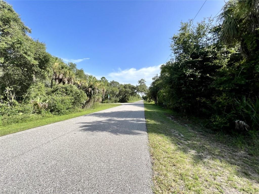 View of asphalt road