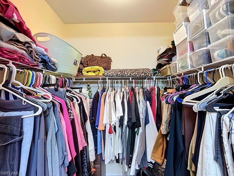 PRIMARY CLOSETS ARE LARGE