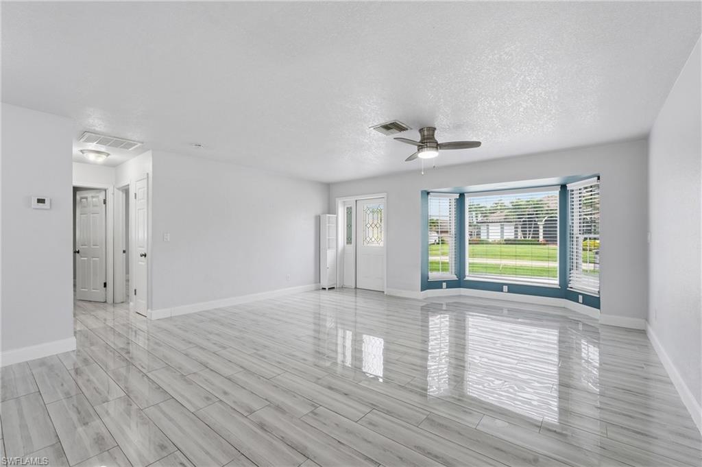 Bonus space offers space for your individual needs.  Home office, Formal Dining Area or space for a Pool Table.