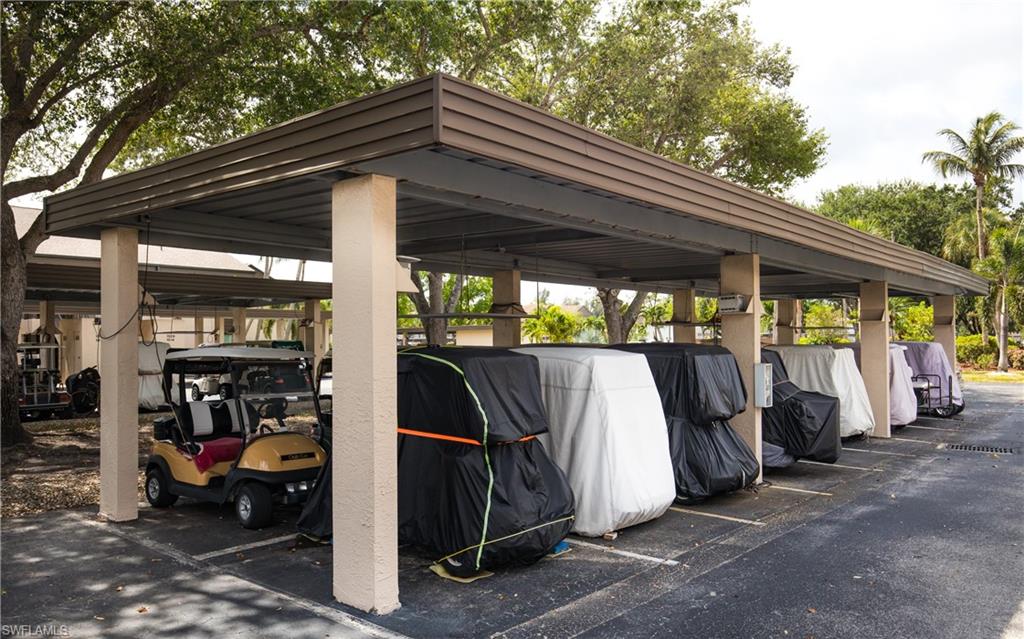 Deeded Golf Cart parking