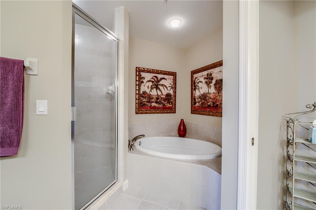Separate Shower and Roman Tub in Master!